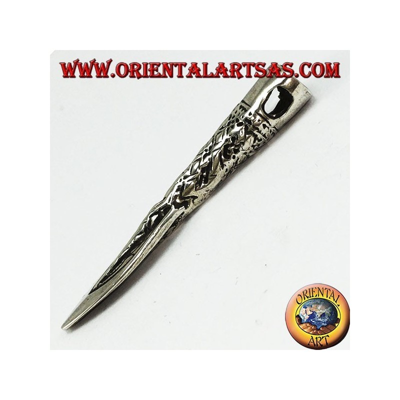 Pendentif en argent: Celtic, Viking, lance médiévale