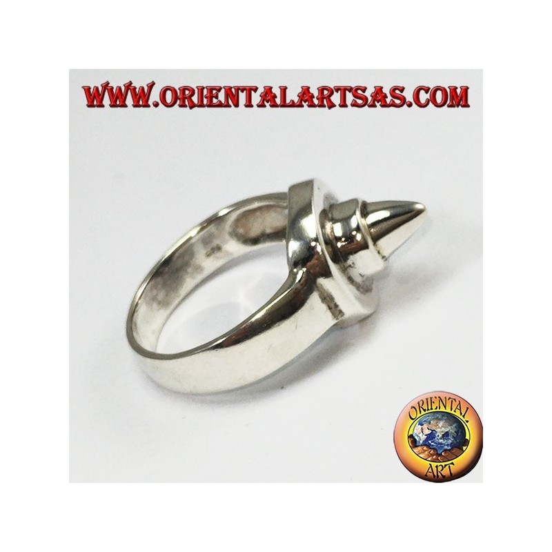 Silver ring awl (round with tip)