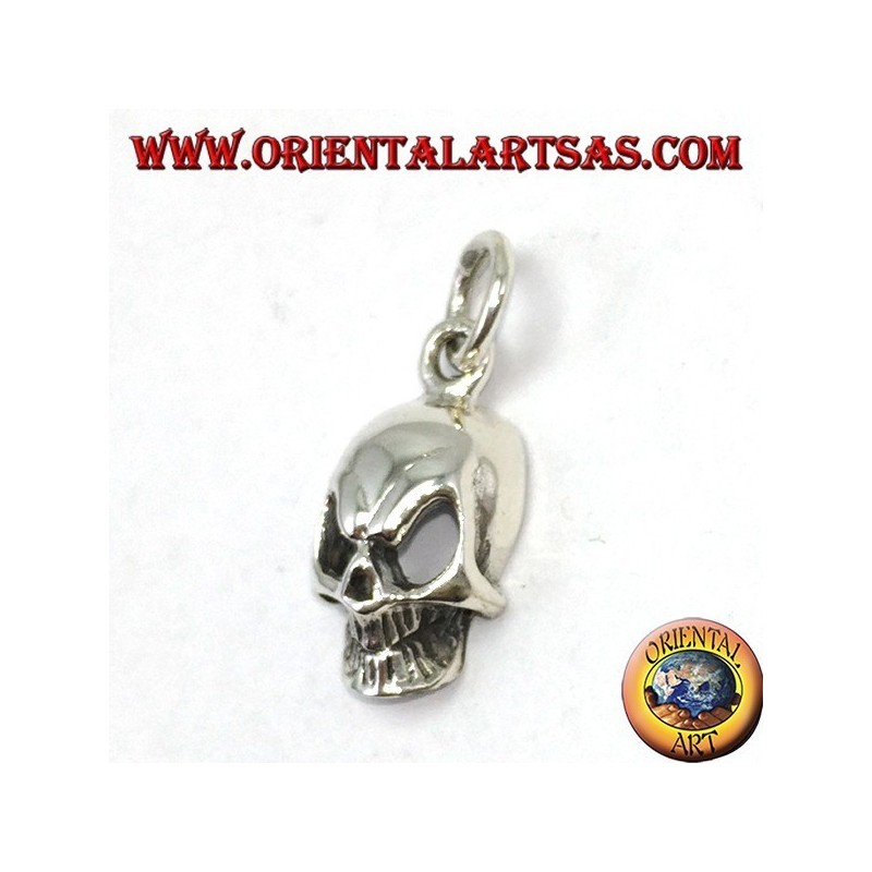 Colgante en plata 925 con calavera, con ojos grandes