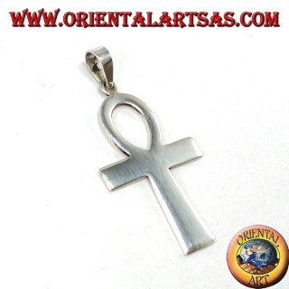 Ciondolo in argento croce egizia ankh ( chiave della vita ) 