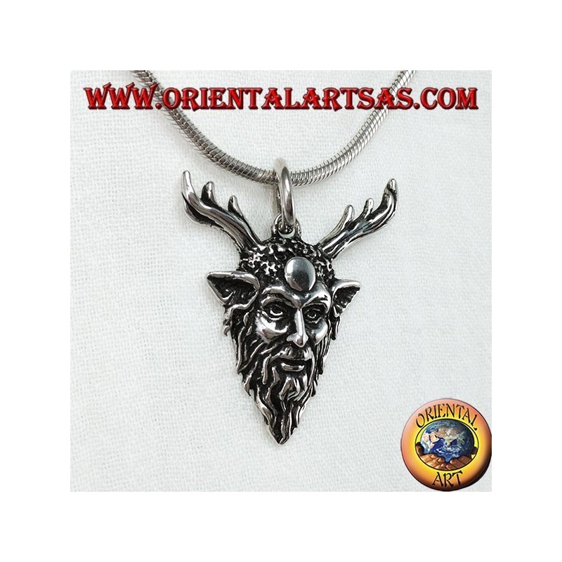 Cernunnos pendentif en argent simdolo de la force