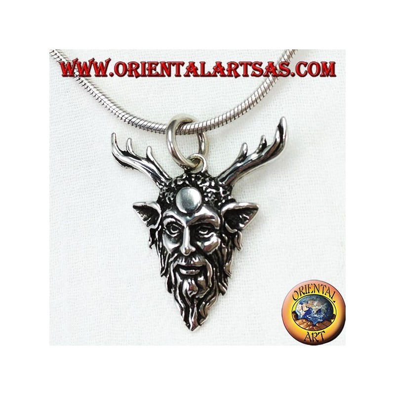 Cernunnos pendentif en argent simdolo de la force