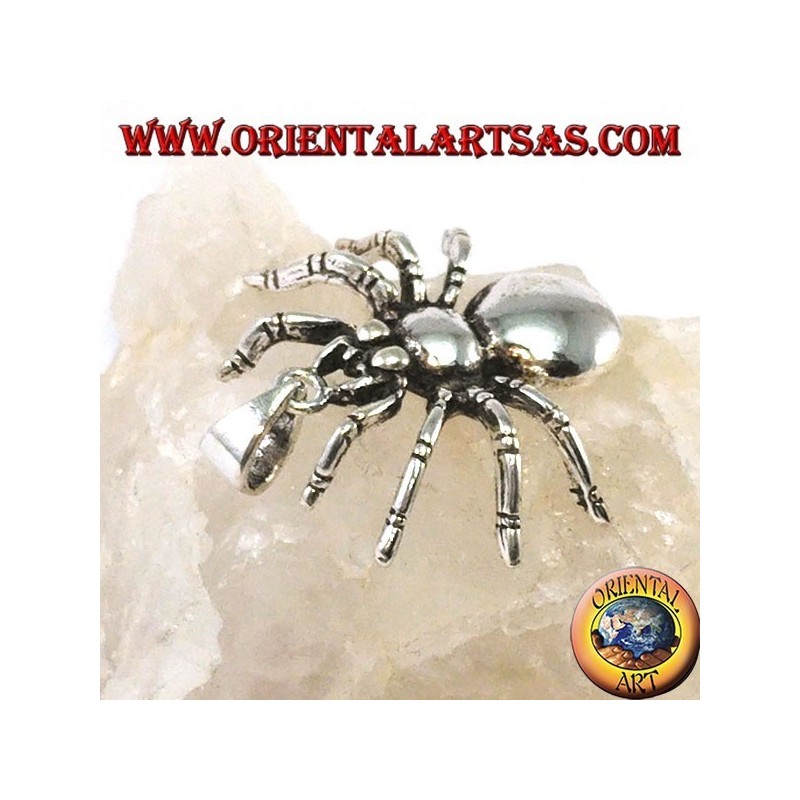 Silberanhänger, Tarantel Spinne (groß)