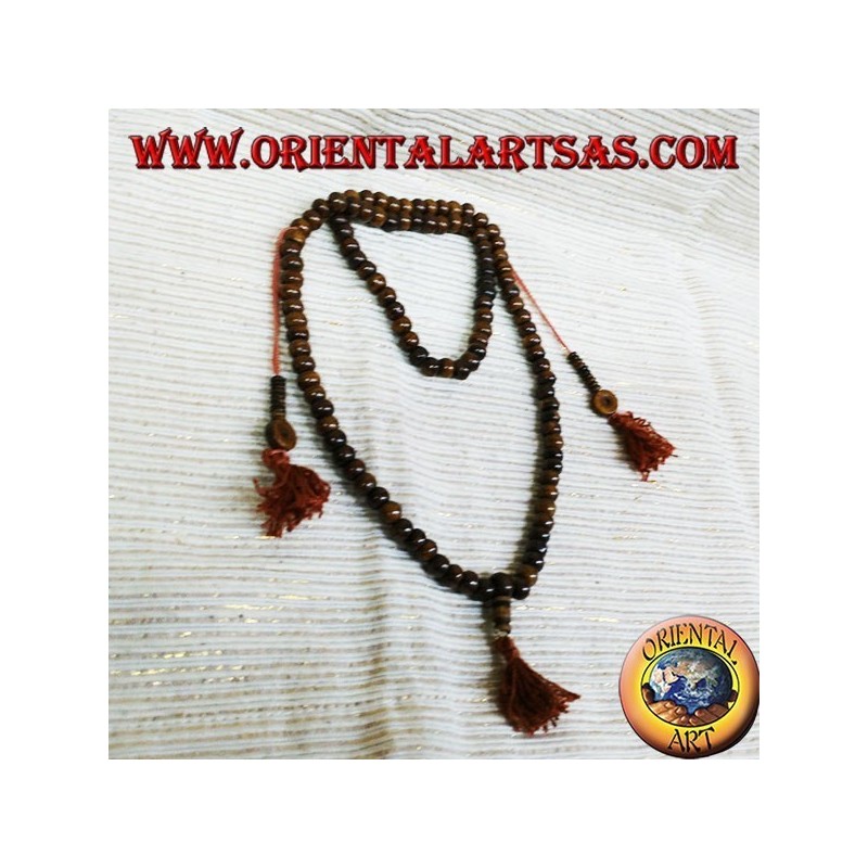 Mala Buddhist Rosary for Mediation 108 Grains in polished yak bone.