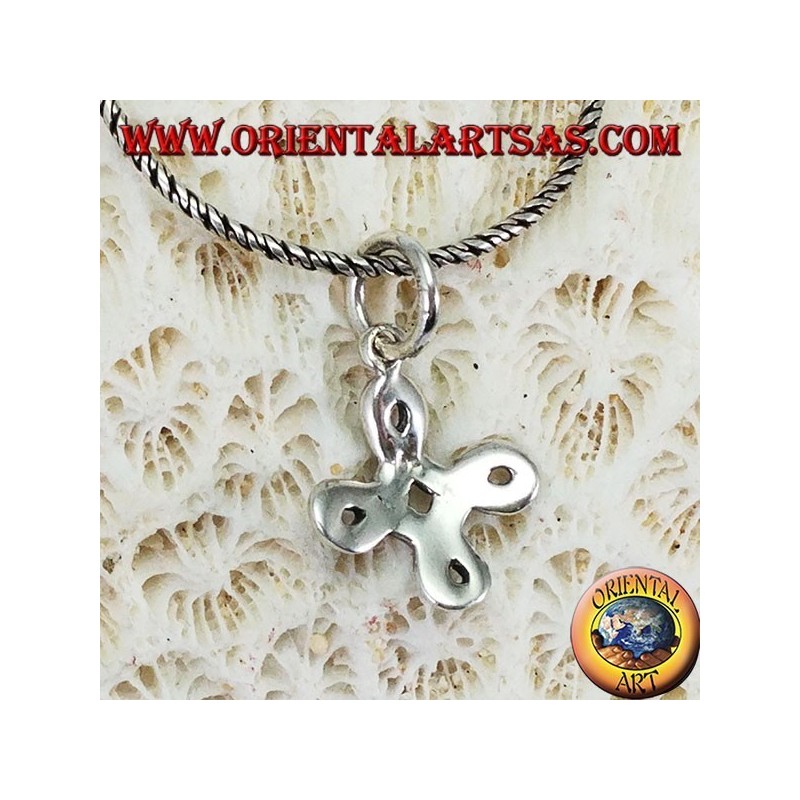 Anhänger in Silber Saint Johns Knoten