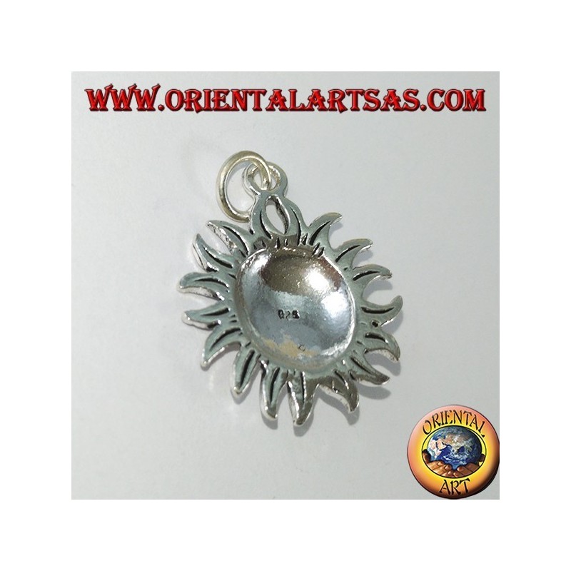Colgante de plata la cara del sol