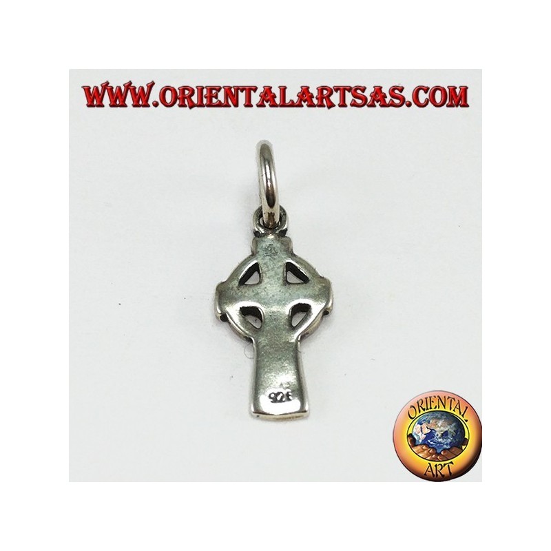 Pendentif en argent Croix celtique, petit