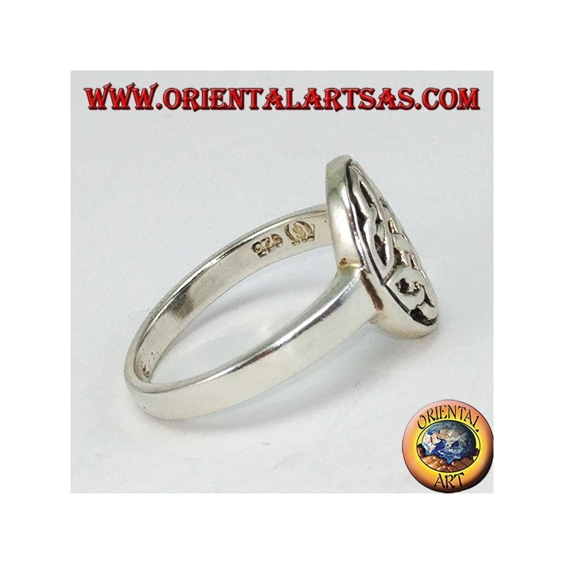 Silberring Keltischer Knoten von Duleek