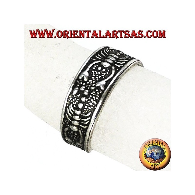 Anillos de plata con escorpión para pies o falanges