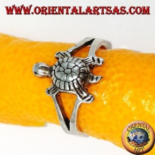 Anillos de plata con tortuga para pies o falanges