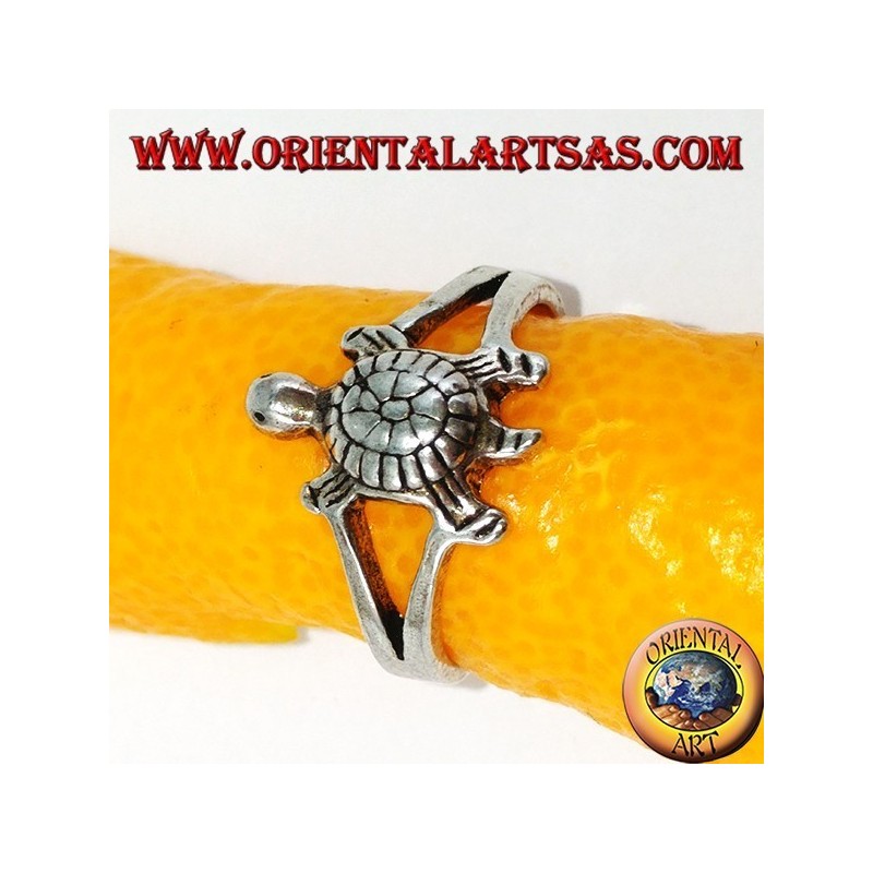 Anillos de plata con tortuga para pies o falanges