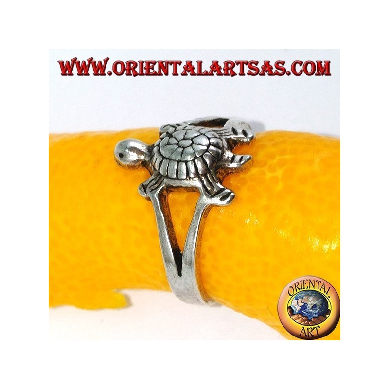 Anillos de plata con tortuga para pies o falanges