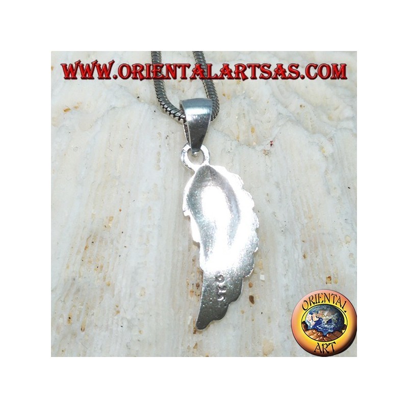 Ciondolo  in argento Ala  D'angelo