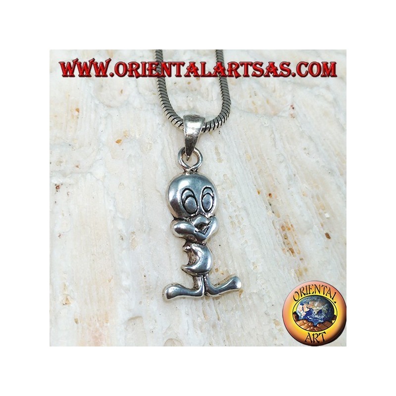 Anhänger in Silber Titti Chick