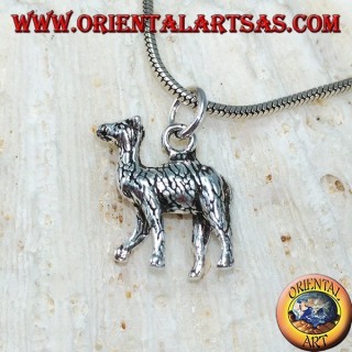 Pendentif en argent Lama glama