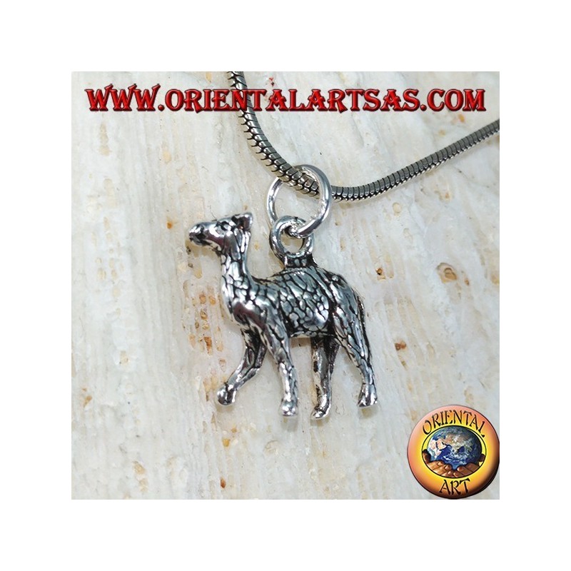 Pendentif en argent Lama glama