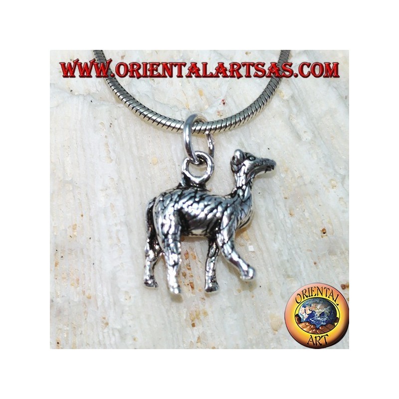 Colgante de plata Lama glama