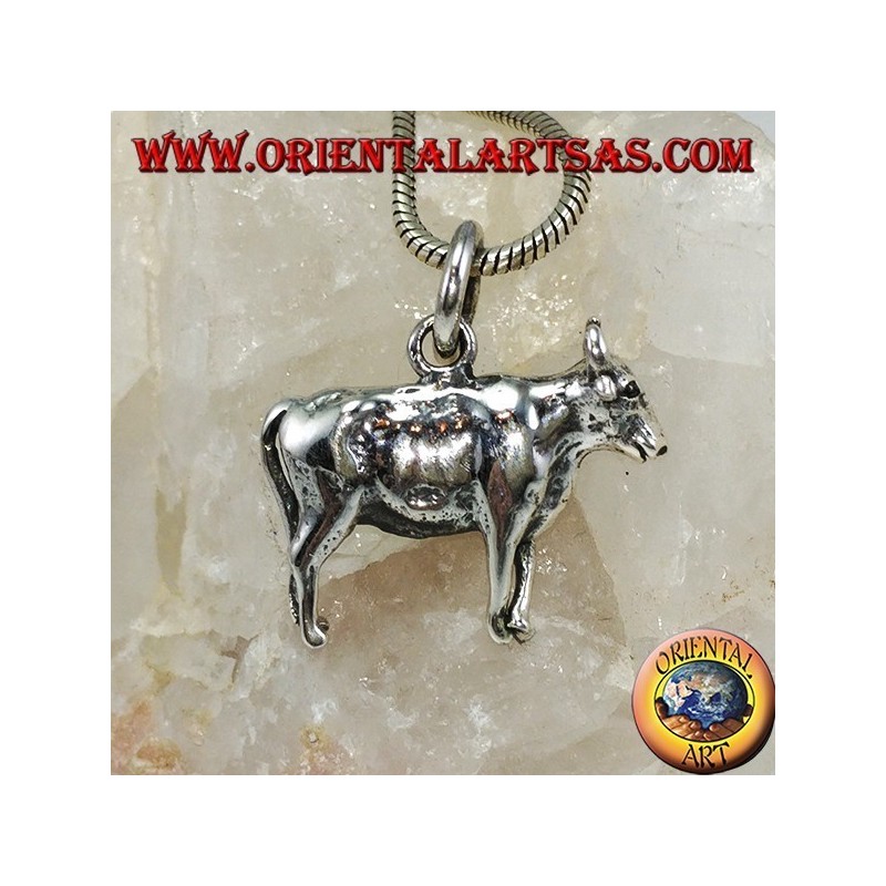Pendentif taureau en trois dimensions