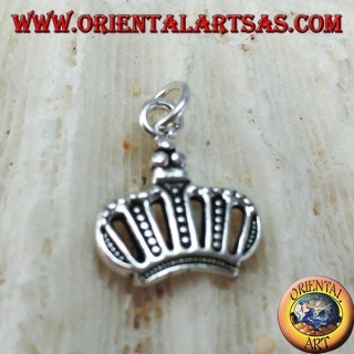 Silver pendant, the crown