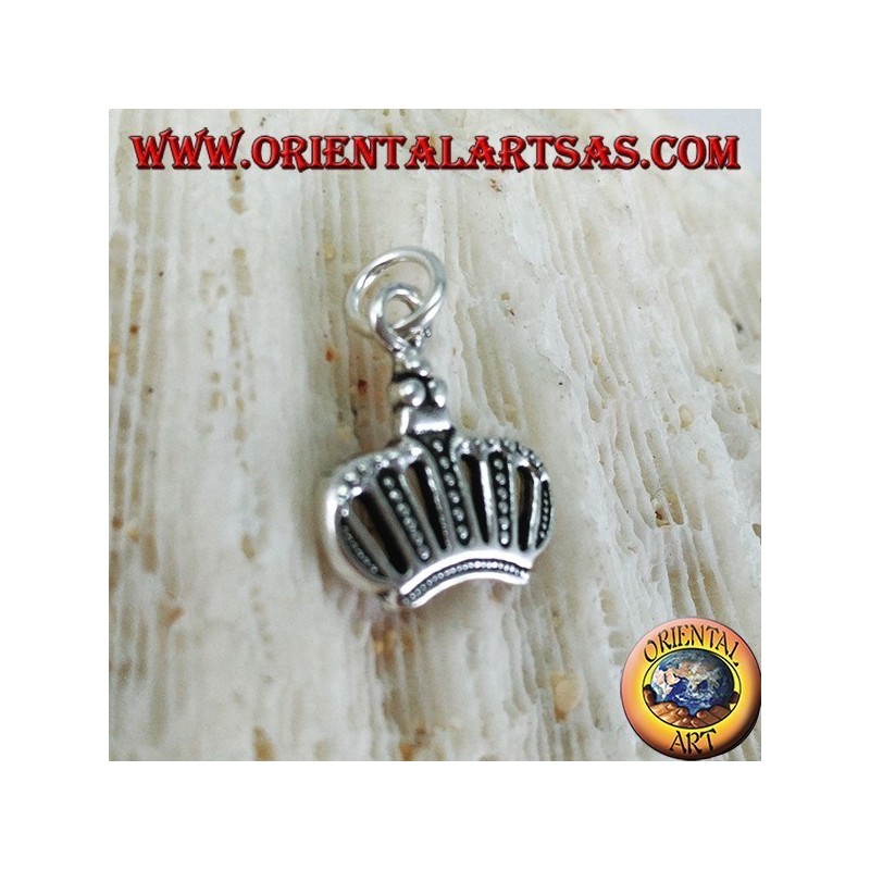 Colgante de plata, la corona
