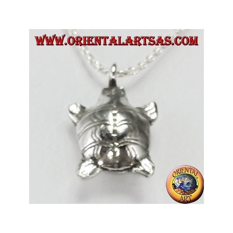 Pendentif Lucky Karen tortue en argent