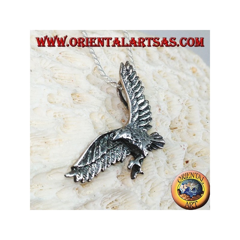 Silver pendant, Golden Eagle