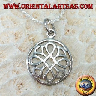 Anhänger in Sterling Saint Johns Knoten im Kreis