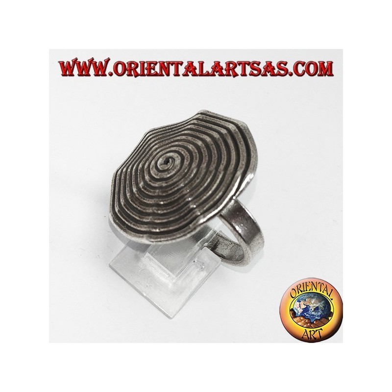 Bague en argent, spirale Karen