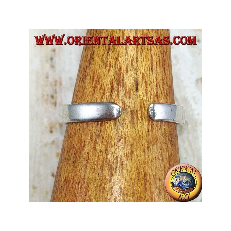 Anello in argento per piedi o falange con tre crocette