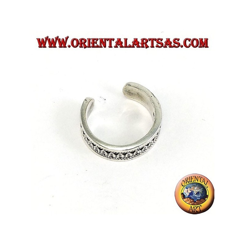 Bandes travaillées ouvertes