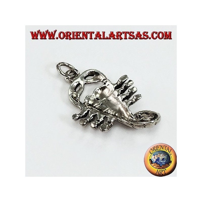 Anhänger in Silber Skorpion Medium