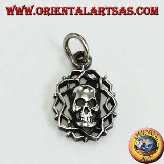 Anhänger in Silber, Totenkopf der Dunkelheit
