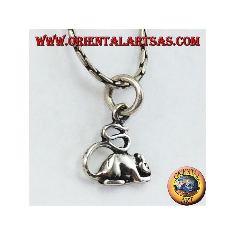 Silver pendant (rodent) the mouse