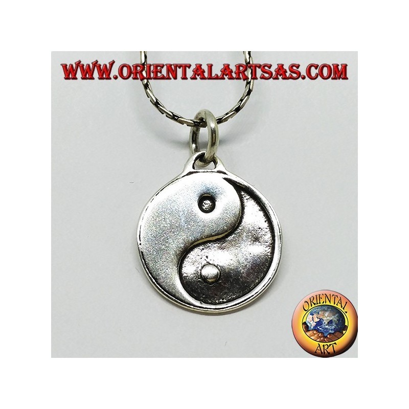 Tao Yin-Yang Silber Anhänger