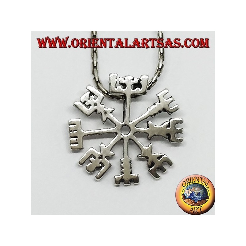 Colgante de plata, Vegvisir (símbolo mágico)
