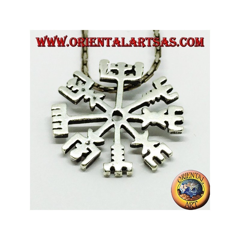 Colgante de plata, Vegvisir (símbolo mágico)