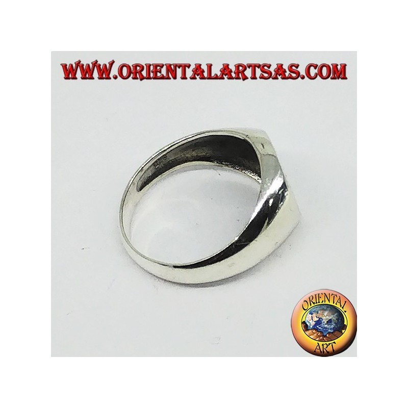 Silver ring Cross seal of the Knights of the Holy Sepulcher of Jerusalem