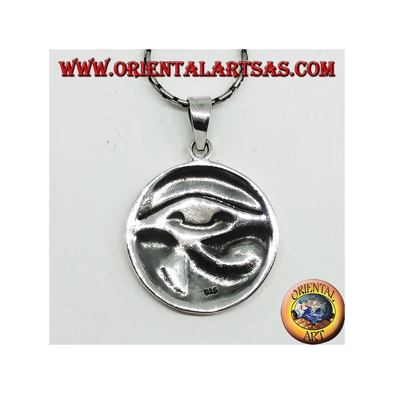 Anhänger in Silber, Auge von Horus (Auge von Rha) eingelegt