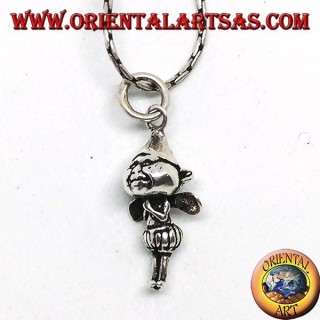 Silver pendant, the Elf with wings