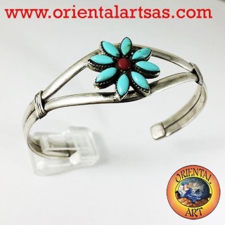 margarita de color turquesa