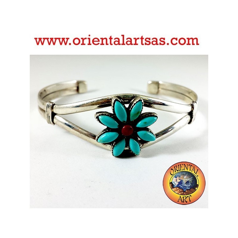 margarita de color turquesa