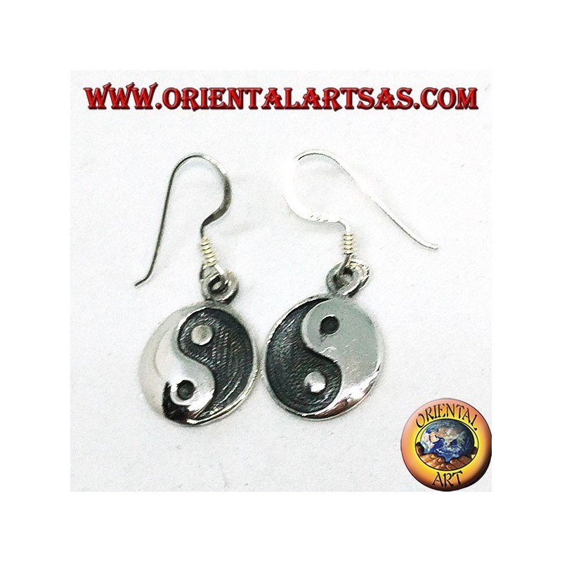 Pendiente colgante de plata de Yin Yang, El Taijitu (T'ai Chi T'u)