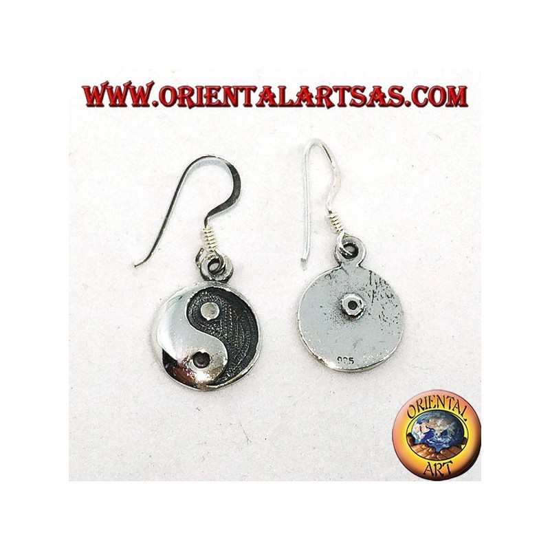 Pendiente colgante de plata de Yin Yang, El Taijitu (T'ai Chi T'u)