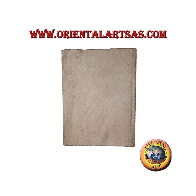 Agenda telefónica en corteza de árbol y papel de arroz, 12 cm.