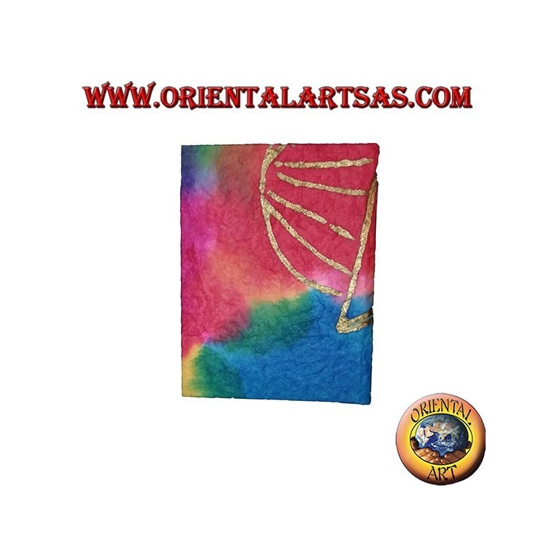 Annuaire téléphonique en papier de riz de couleurs chaudes, 12 cm