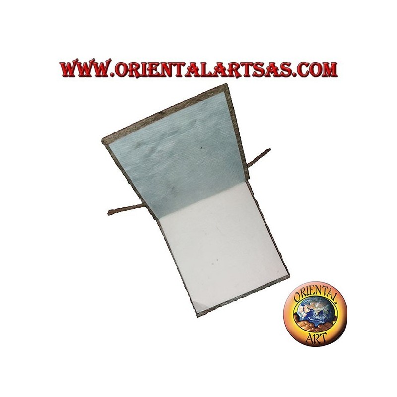 Cuaderno en corteza de árbol con apertura vertical, 10 cm.