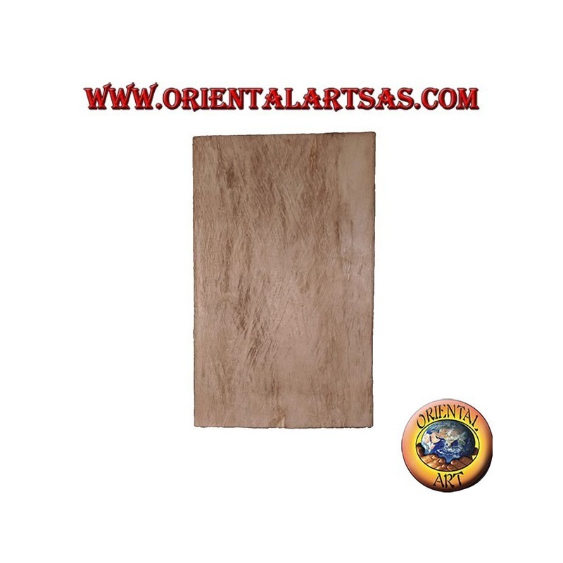 Rubrica telefonica in corteccia d'albero e lettere grandi con matita, 21 cm