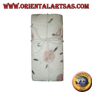 Envelopes for letters with rice paper sheets and flower petals, 10 pcs