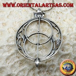 Ciondolo in argento, il Calice di Well “The Chalice Well, Glastonbury”