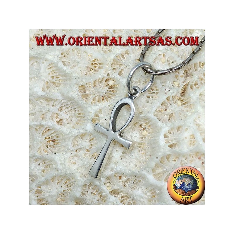 Pendentif en argent, clé de vie ankh (petit)